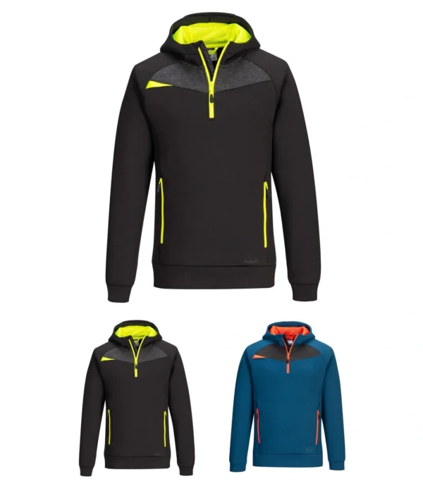 Portwest DX467 - DX4 Quarter Zip Hoodie